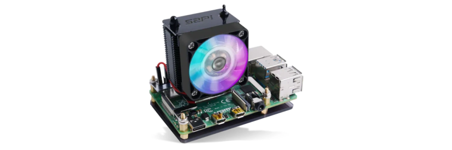 cover picture: raspberry pi with cooling fan